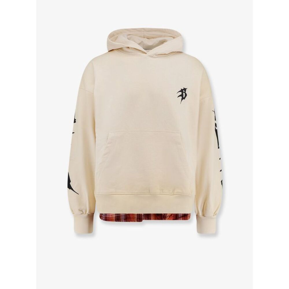 Barrow Men Cotton Sweatshirt With Logo Print On The Front